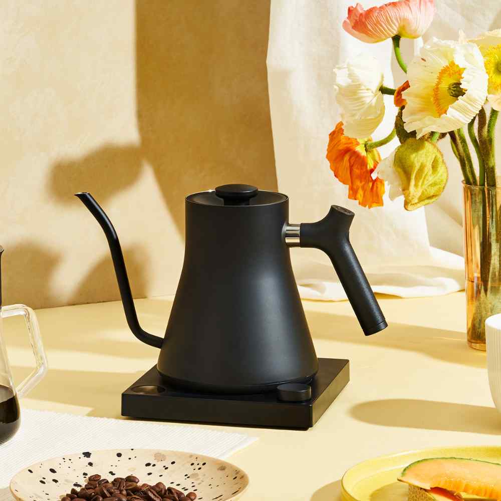 Tetera Stagg EKG Matte Black con control de temperatura (220v)