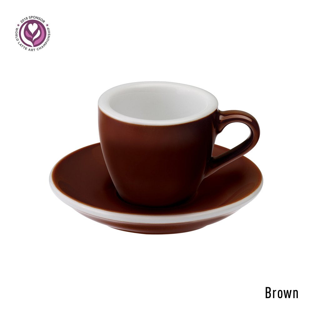 EGG 80ml Espresso - Taza y Platillo