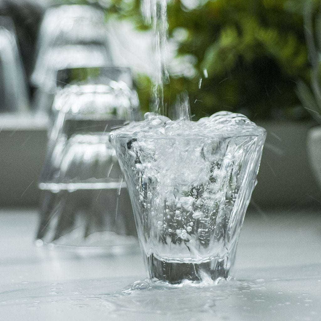 URBAN GLASS - 180ml Twisted Cappuccino Glass