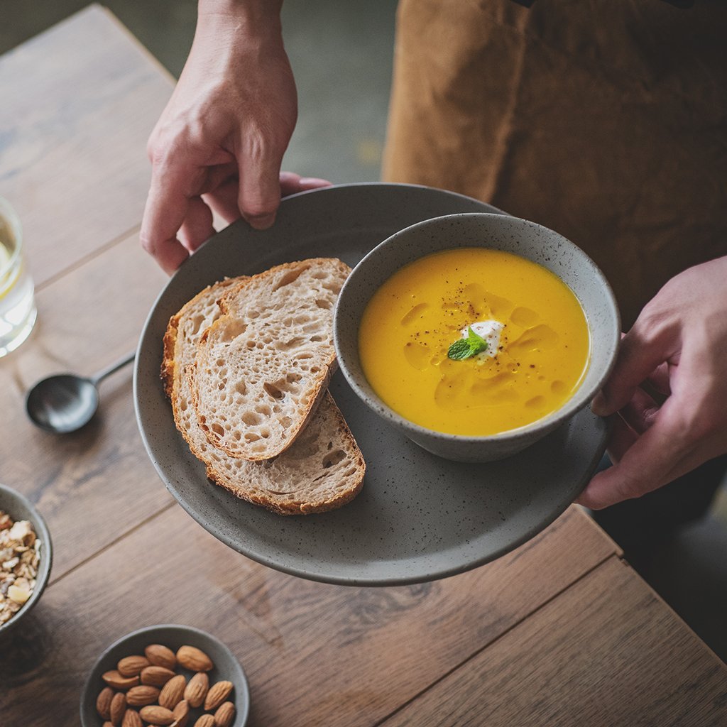 STONE - Set 4 Bowls de cereal de 15cm