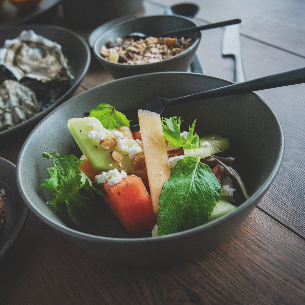 STONE - Set 4 Platos de sopa de 20cm