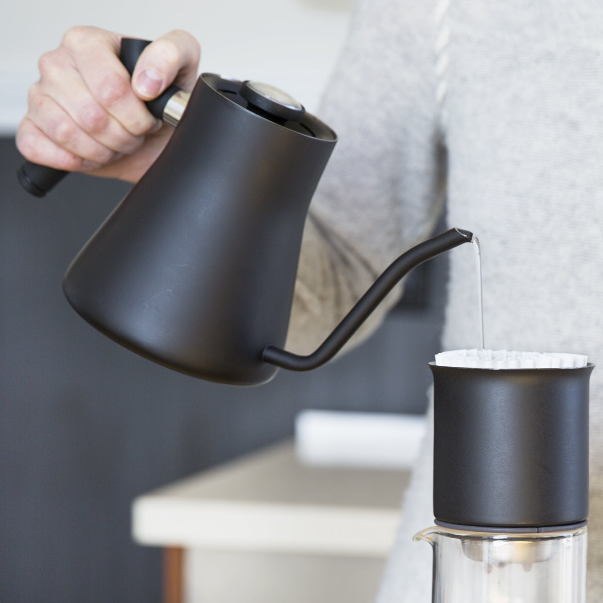 Tetera Stagg Pour-Over - Matte Black