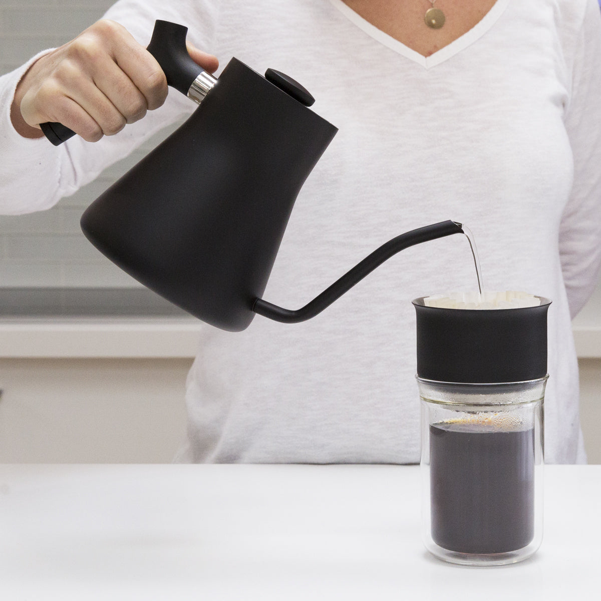 Tetera Stagg Pour-Over - Matte Black