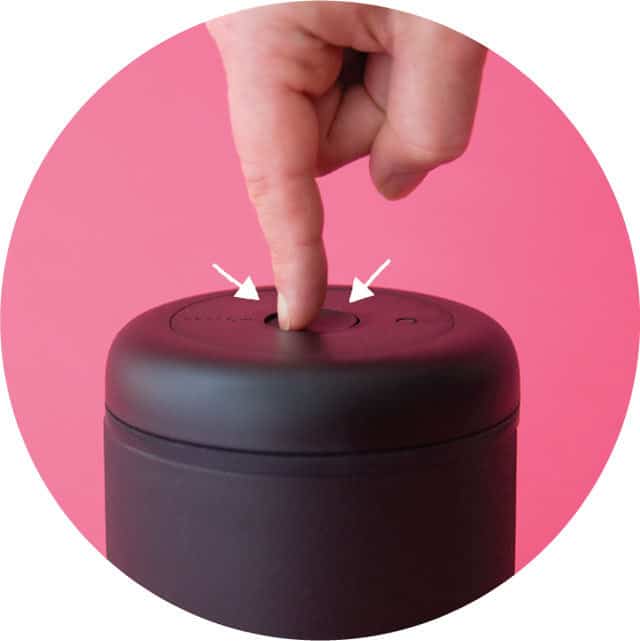 ATMOS VACUUM CANISTER MATTE WHITE