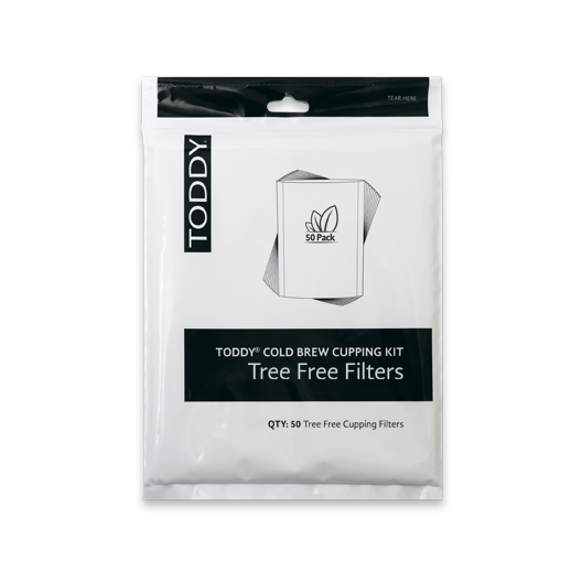 FILTROS TREE-FREE PARA SET DE CUPPING DE COLD BREW TODDY - 50 FILTROS