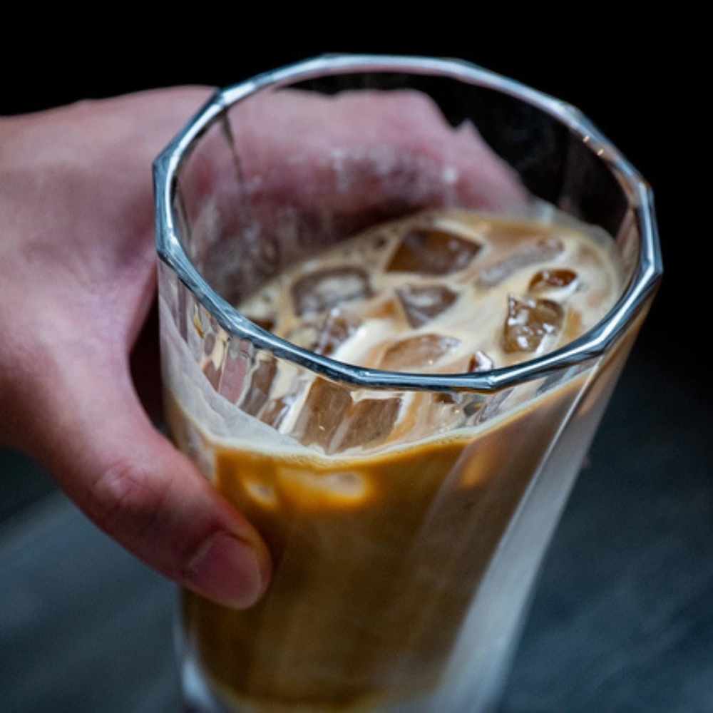 URBAN GLASS - 360ml Twisted Latte Glass