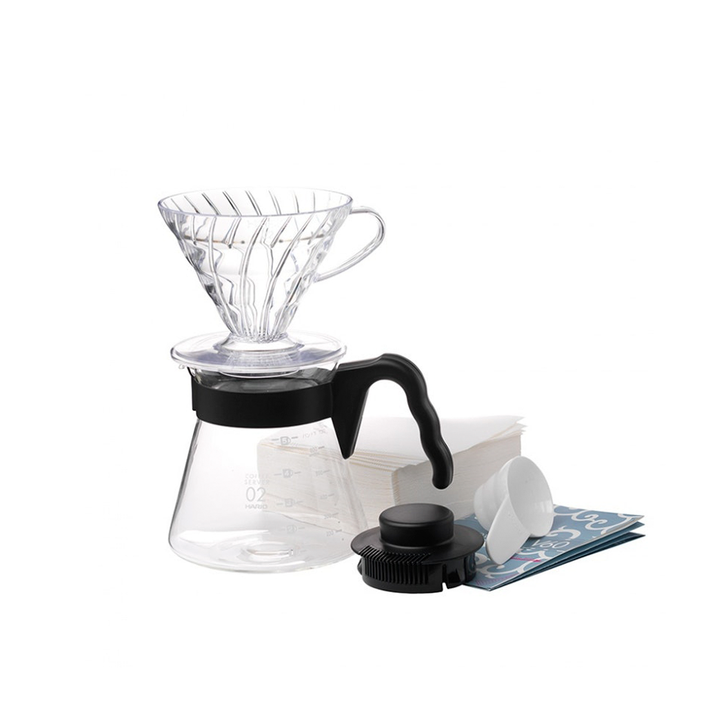 HARIO - V60 Pour Over Kit Transparente