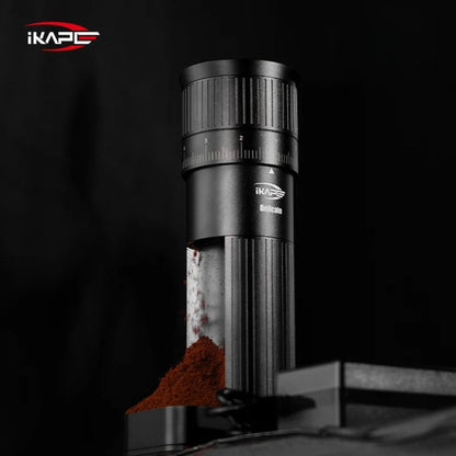 IKAPE Molino Eléctrico de Café - Hexagonal Burr 100 Pasos