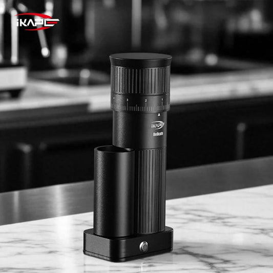 IKAPE Molino Eléctrico de Café - Hexagonal Burr 100 Pasos
