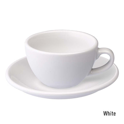 Set de 6 x EGG 150ml Flat White - Taza y Platillo