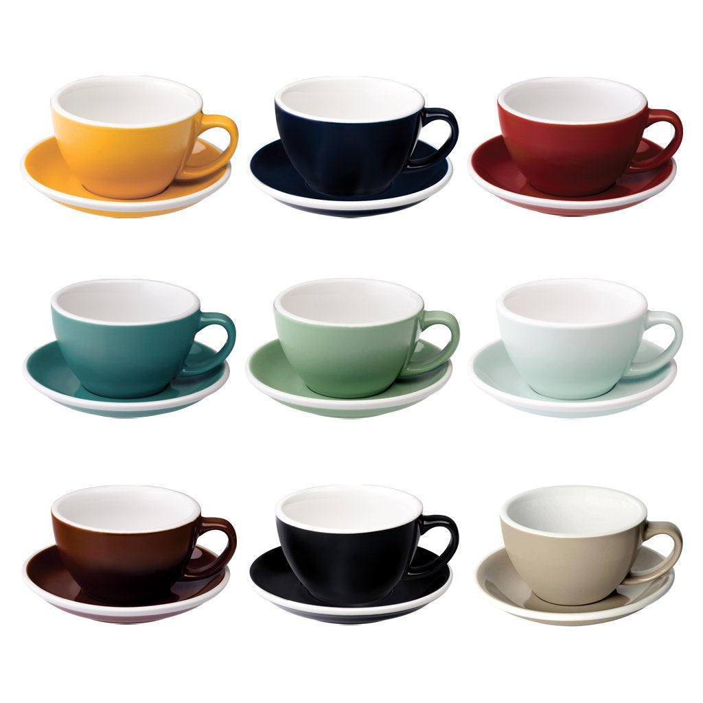 EGG 300ml Latte - Taza y Platillo