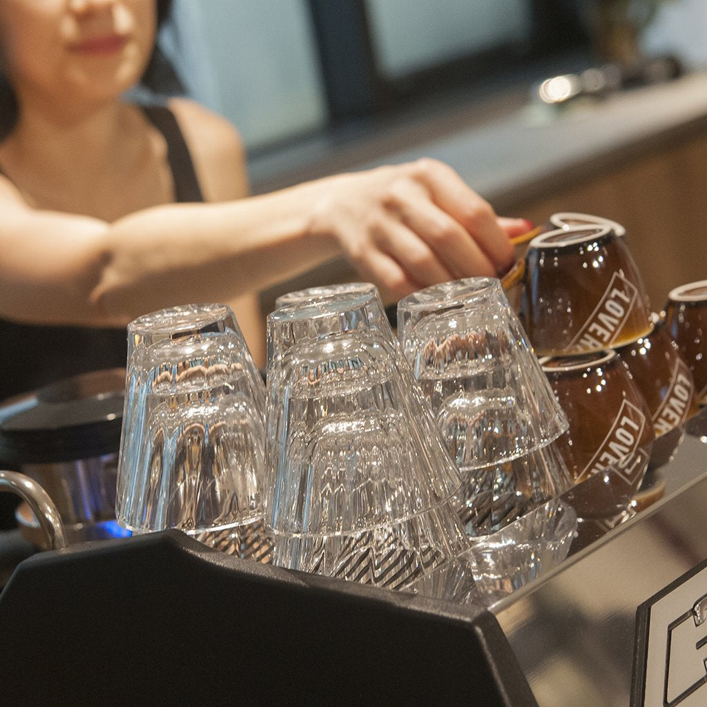 URBAN GLASS - 120ml Twisted Cortado Glass