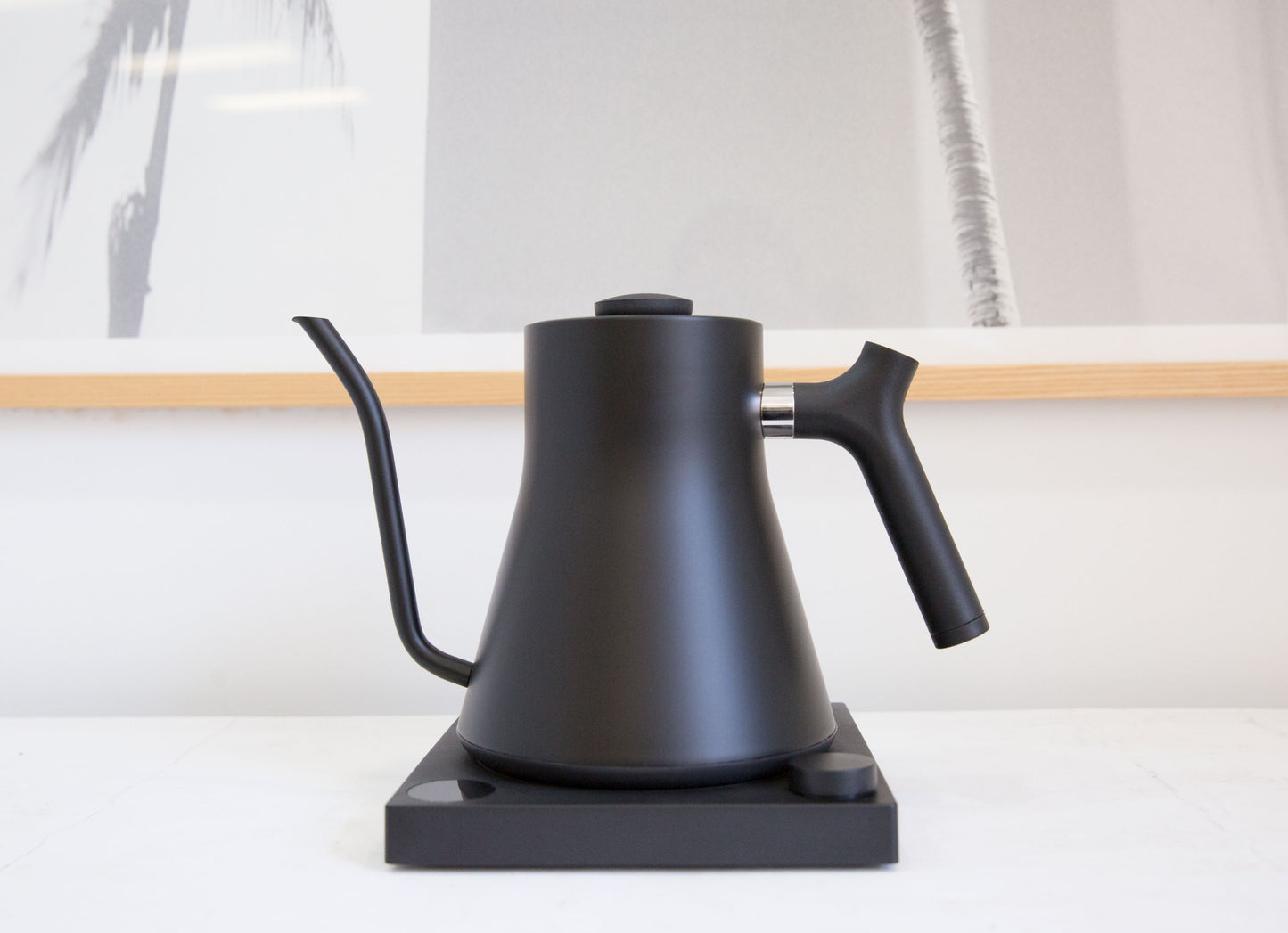 Tetera Stagg EKG Matte Black con control de temperatura (220v)