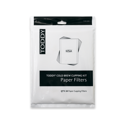 FILTROS DE PAPEL PARA SET DE CUPPING DE COLD BREW TODDY (SET DE 50)